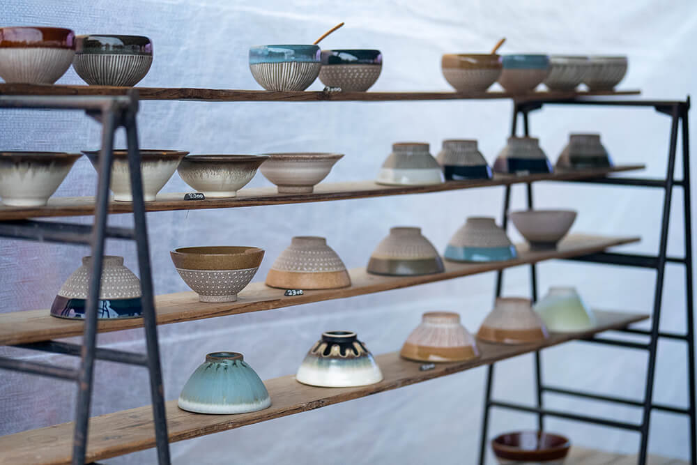 織部ヒルズ陶器市