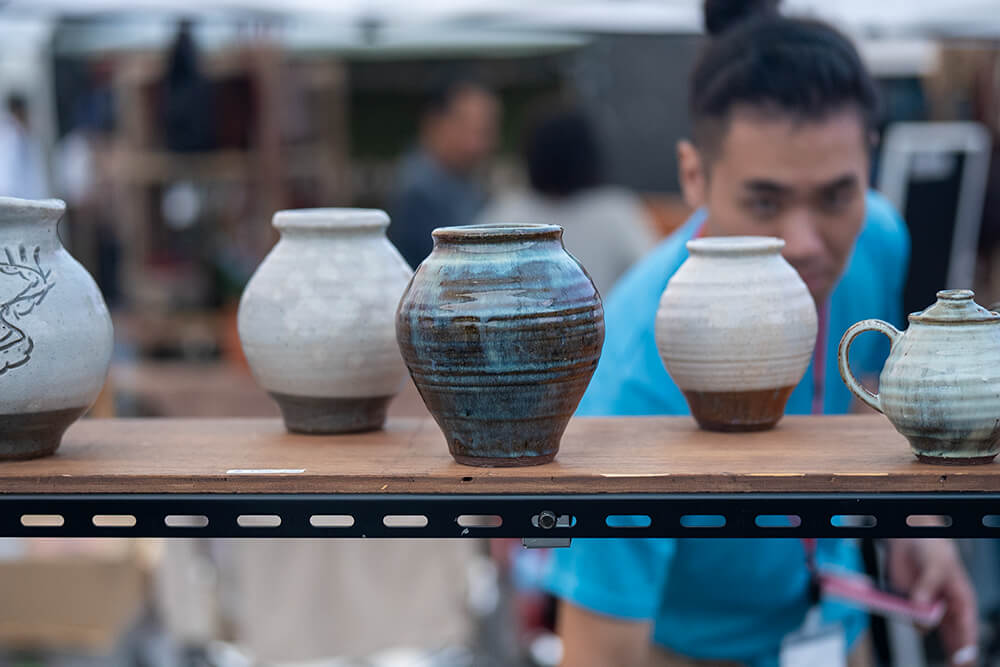 織部ヒルズ陶器市